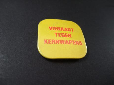 Vierkant Tegen Kernwapens,protest ,demonstratie 1985